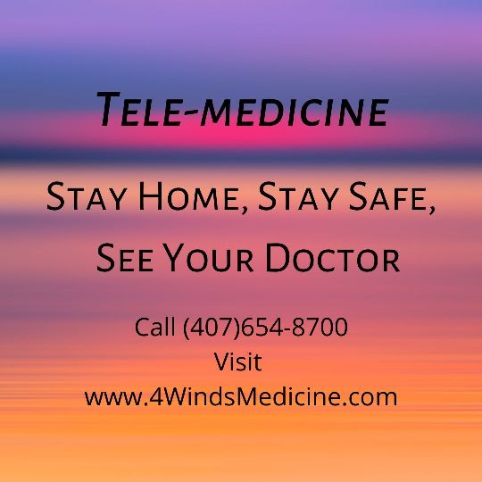 Tele-medicine Stay home stay safe 2 centered